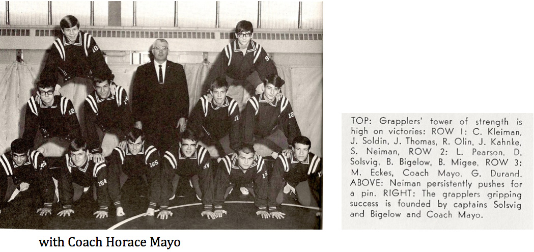 1969 Southwest Wrestling Team